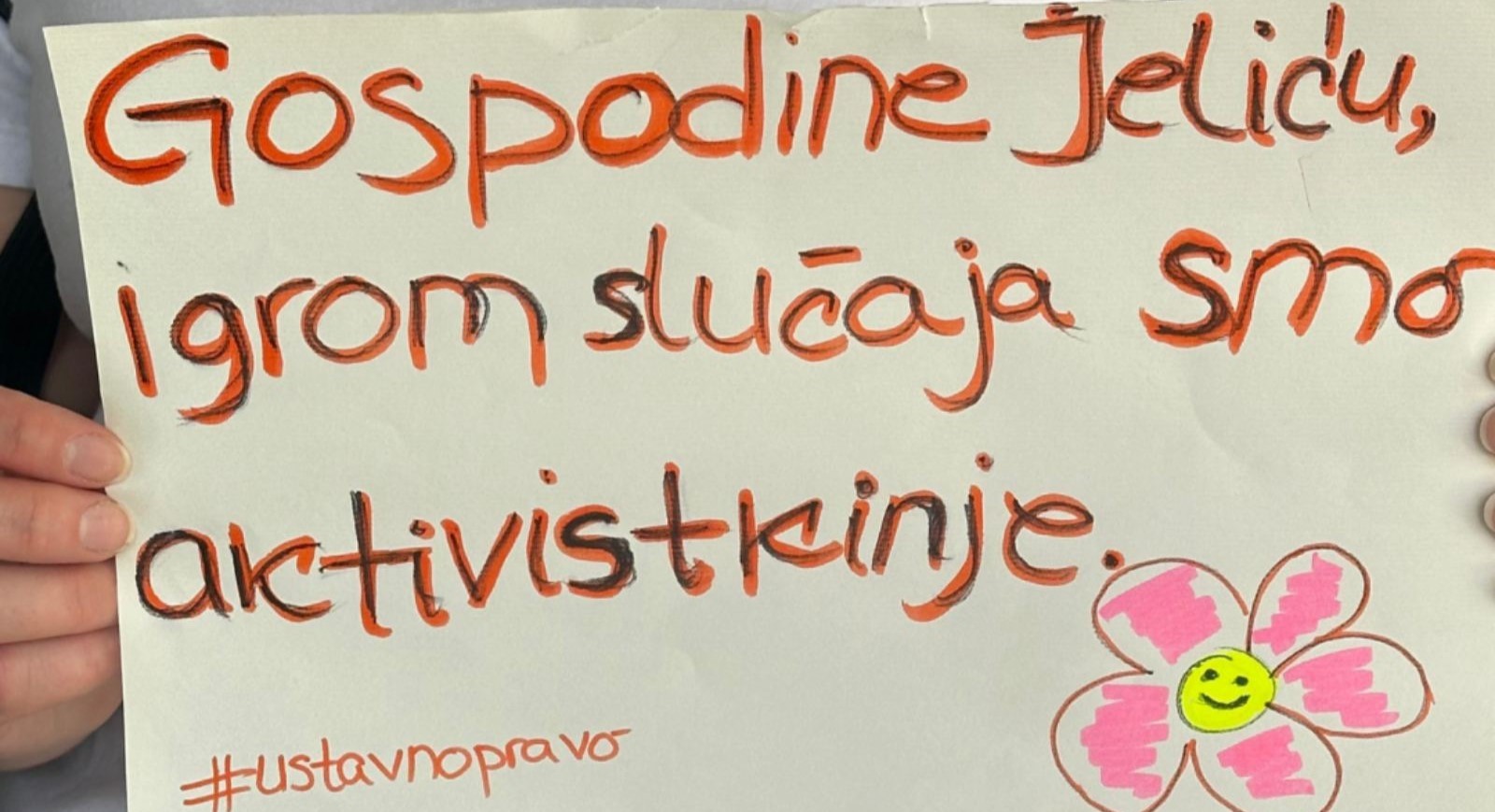 Protestni performans igrom slučaja