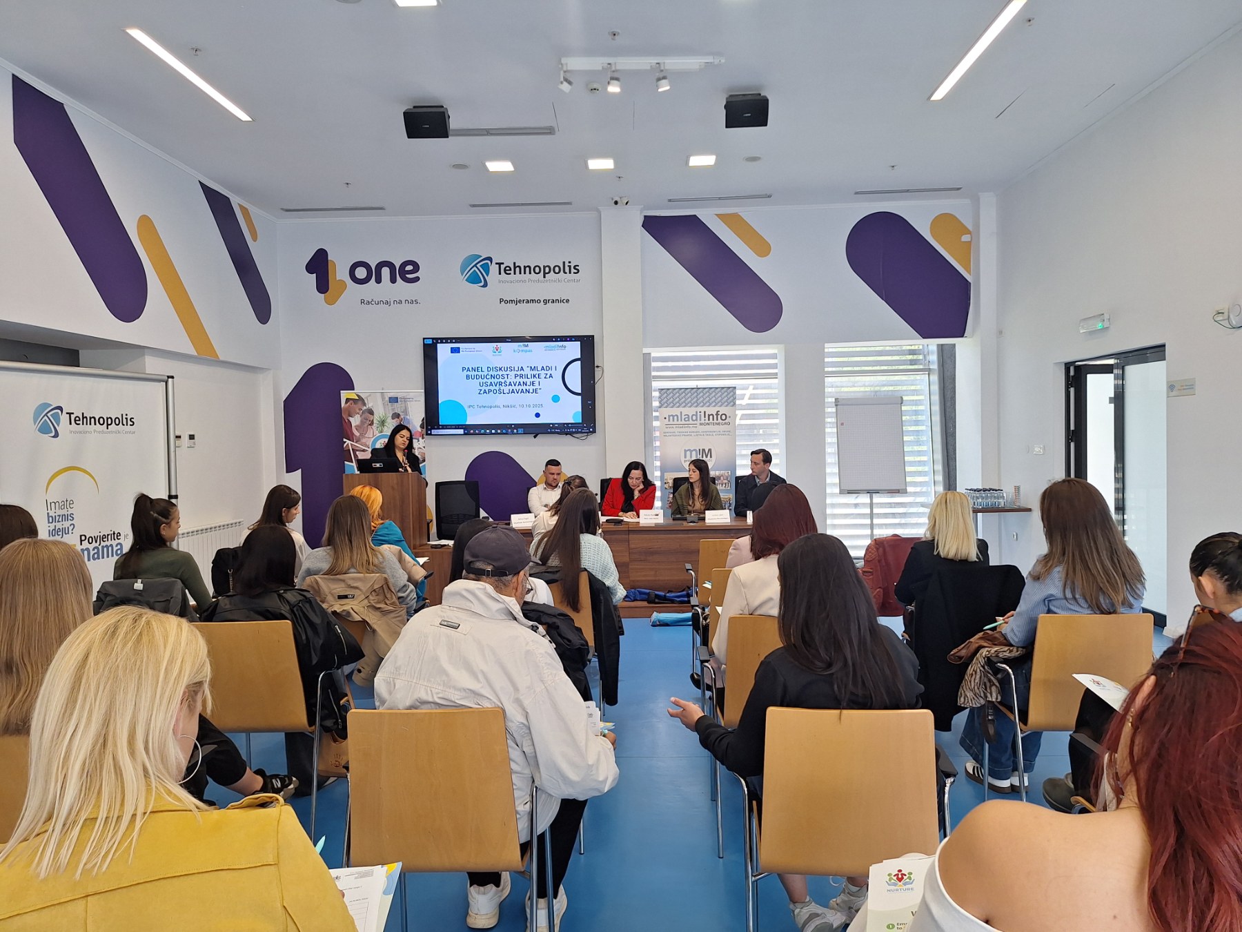 Slika za m!M realizovala panel diskusiju u Nikšiću o  zapošljavanju mladih