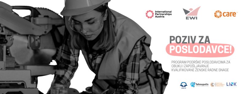 Slika za Program podrške poslodavcima za obuku i zapošljavanje kvalifikovane ženske radne snage