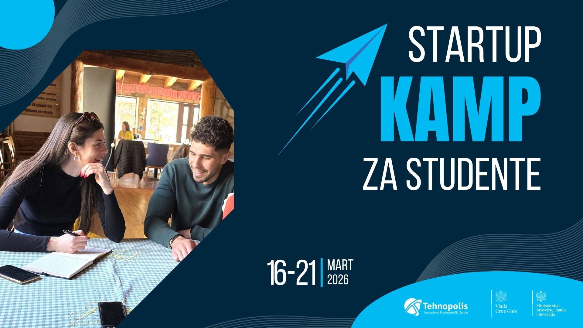 Slika za Otvorene prijave za Startup kamp za studente