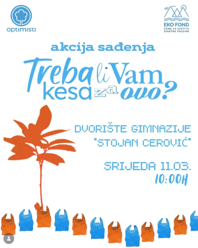 Slika za Treba li vam kesa za ovo: Akcija sadjenja